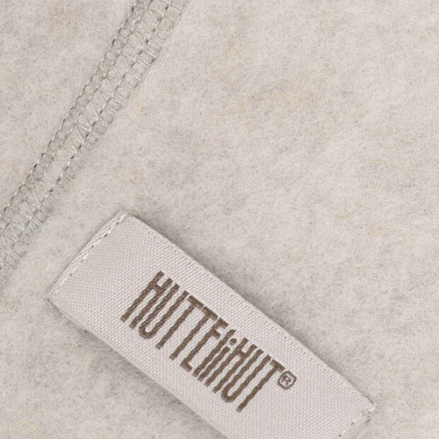 HUTTEliHUT 100% Wolle Baby-Häubchen - Camel Melange