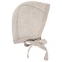 HUTTEliHUT 100% Wolle Baby-Häubchen - Camel Melange