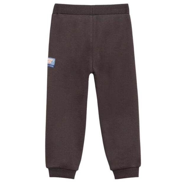 S.Oliver Jogginghose im Relaxed Fit mit Fleece-Innenseite - Dunkelbraun