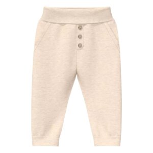 S.Oliver Unisex Jogginghose mit Softbund - helles beige