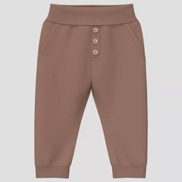 S.Oliver Unisex Jogginghose mit Softbund - braun