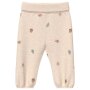 S.Oliver Unisex Jogginghose mit All-over-Stickerei Fuchs - soft beige melange aoe