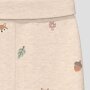 S.Oliver Unisex Jogginghose mit All-over-Stickerei Fuchs - soft beige melange aoe