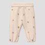 S.Oliver Unisex Jogginghose mit All-over-Stickerei Fuchs - soft beige melange aoe