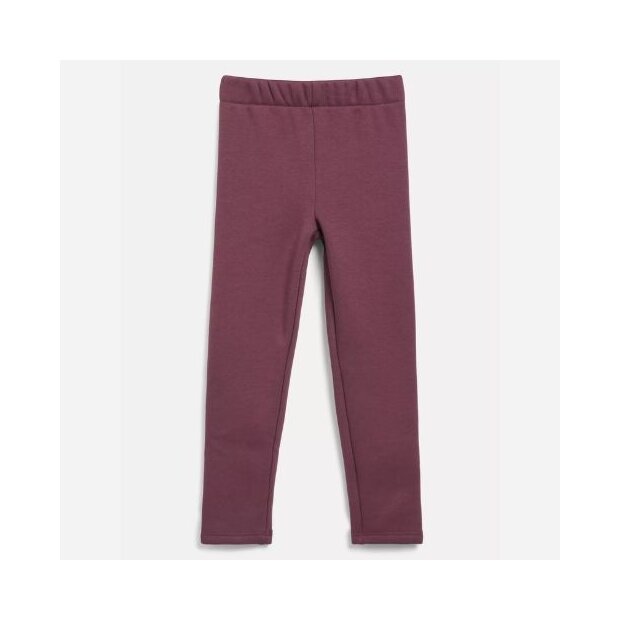 S.Oliver Thermofleece-Leggings mit Elastikbund - berry