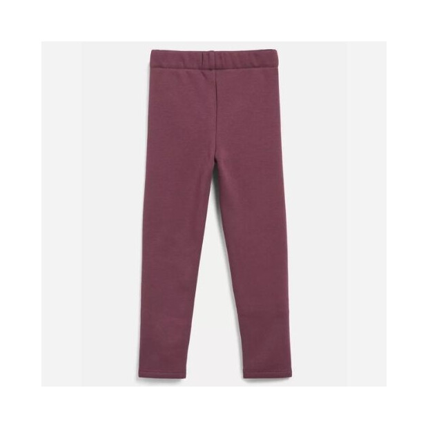 S.Oliver Thermofleece-Leggings mit Elastikbund - berry