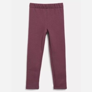 S.Oliver Thermofleece-Leggings mit Elastikbund - berry