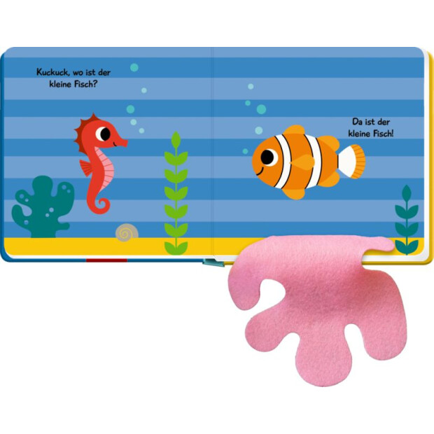 Coppenrath Kinderbuch - Mein Filz-Fühlbuch: Kuckuck, kleiner Fisch! (Fühlen & begreifen)