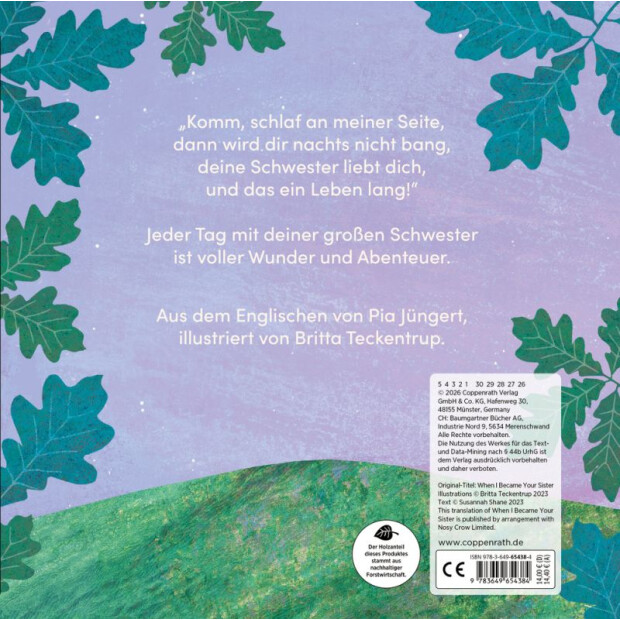 Coppenrath Kinderbuch - Weil ich deine Schwester bin ...