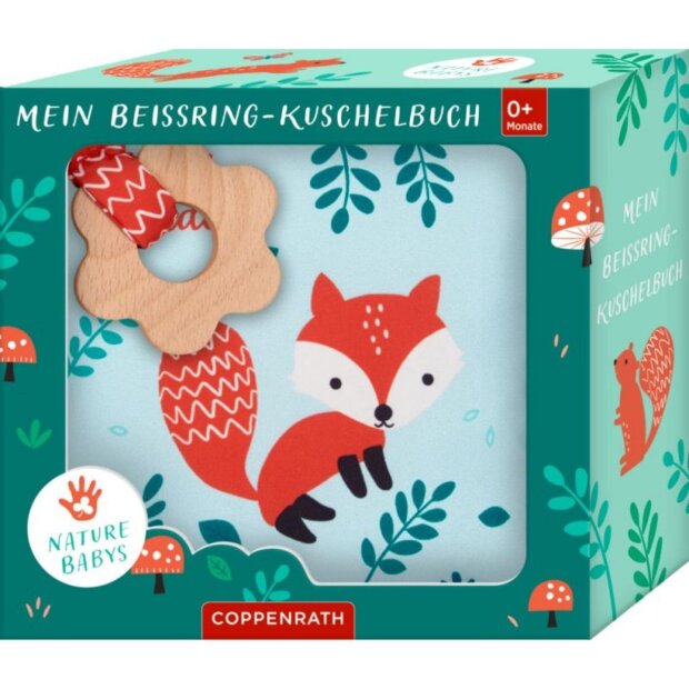 Coppenrath Kinderbuch - Mein Beißring-Kuschelbuch: Waldfreunde (Fühlen&begreifen)