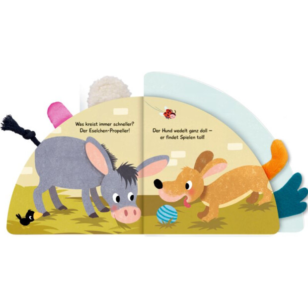 Coppenrath Kinderbuch - Fühlregisterbuch: Fühl mal, wer ist da? Kikeriki (Fühlen & begreifen)