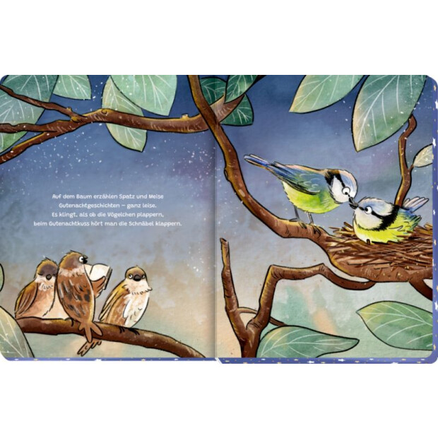 Coppenrath Kinderbuch - Weit und breit ist Gutenachtkusszeit