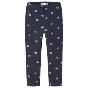 name it angeraute Leggings Blümchen - Navy Blazer...