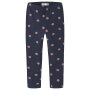 name it angeraute Leggings Blümchen - Navy Blazer White Flower