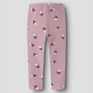 name it angeraute Leggings Pilze - Lilas Mushroom