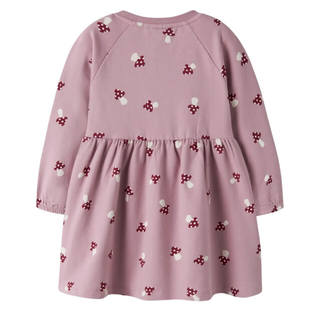 name it angerautes Kleid Pilze – Lilas Mushroom