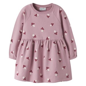 name it angerautes Kleid Pilze – Lilas Mushroom