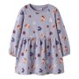 name it angerautes Kleid Fuchs & Eichhörnchen - Heirloom Lilac Forest