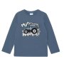 S.Oliver Langarm-Shirt mit Pailletten im Regular Fit - mid blue