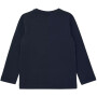 S.Oliver Langarm-Shirt Dino mit Pailletten im Regular Fit - dark blue