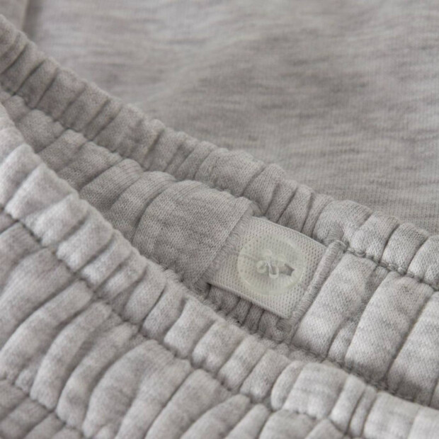name it angeraute wide leg Jogginghose - Light Grey Melange