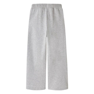 name it angeraute wide leg Jogginghose - Light Grey Melange