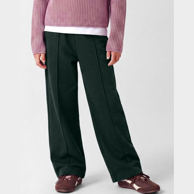 name it angeraute wide leg Jogginghose - Pine Grove