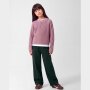 name it angeraute wide leg Jogginghose - Pine Grove