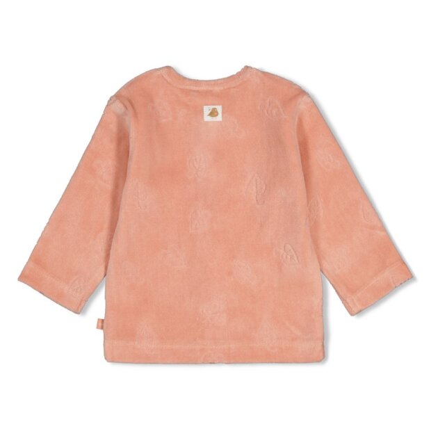 Feetje Baby Samtjacke - Fall in Love Rosa
