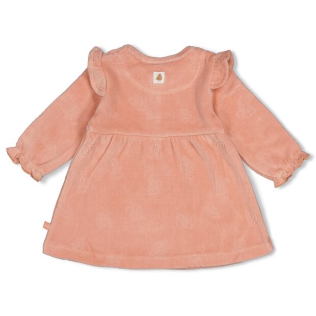 Feetje Baby Samtkleid - Fall in Love Rosa