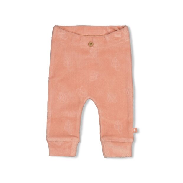 Feetje Baby Samthose - Fall in Love Rosa