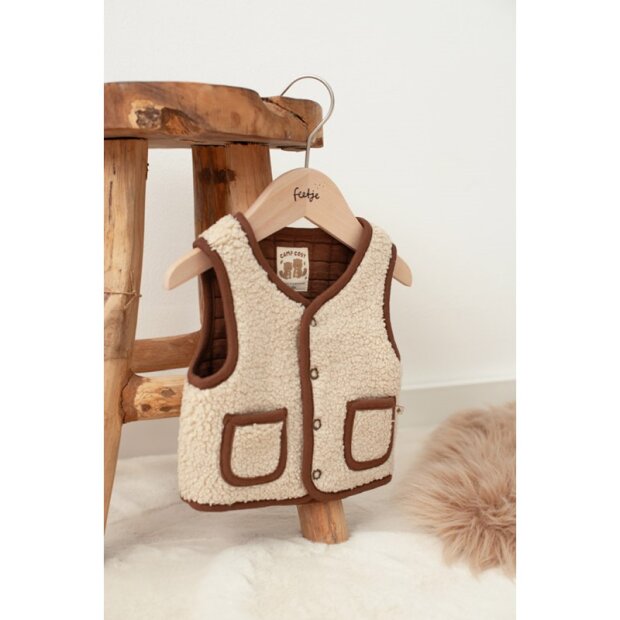 Feetje Baby Teddy Wendeweste - Tiny Timber Tales