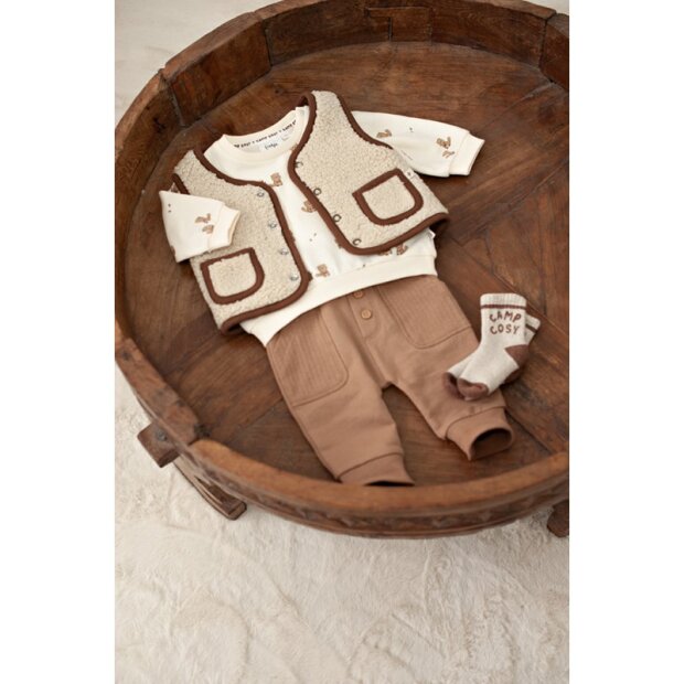 Feetje Baby Teddy Wendeweste - Tiny Timber Tales