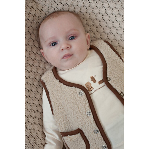 Feetje Baby Teddy Wendeweste - Tiny Timber Tales