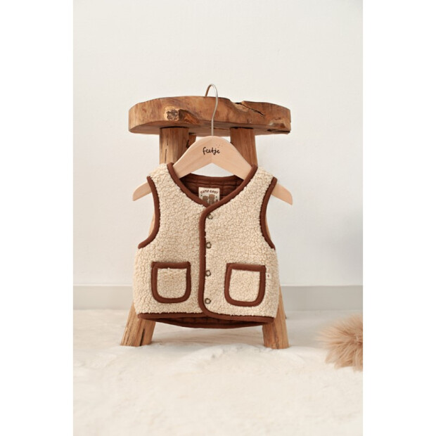 Feetje Baby Teddy Wendeweste - Tiny Timber Tales