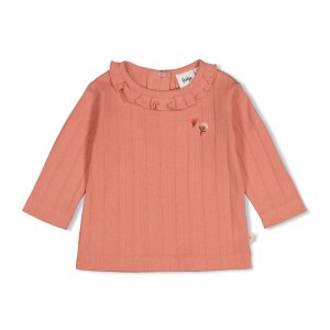 Feetje Baby gerippte Longsleeve pointelle - Forest Garden...
