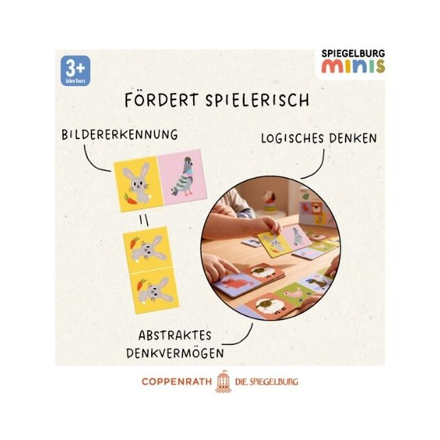Coppenrath Die Spiegelburg Mein erstes Domino - Spiegelburg minis