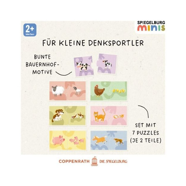 Coppenrath Die Spiegelburg Puzzle-Set: Wer gehört zu wem