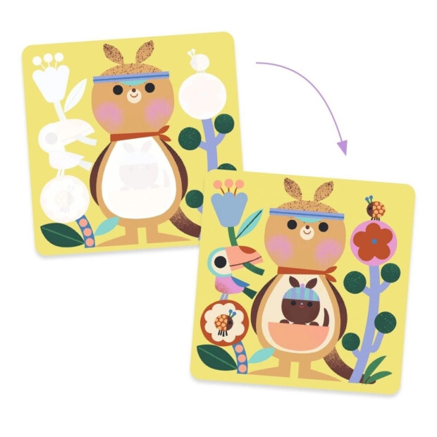 Djeco Magisches Ausmalen - Babytiere aus aller Welt