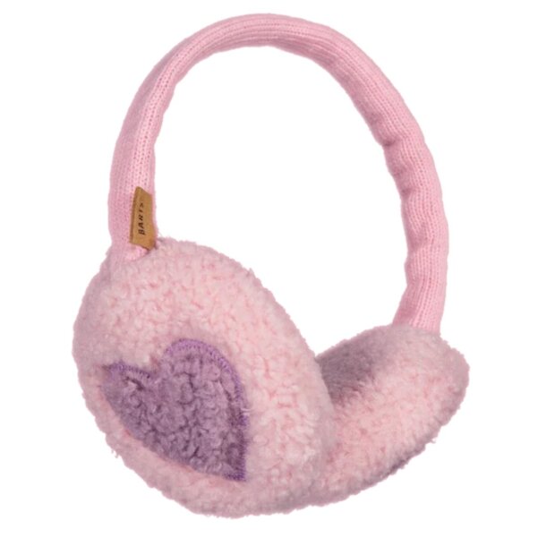 Barts Bozzie Earmuffs Teddy Ohrenschützer Herzchen light pink