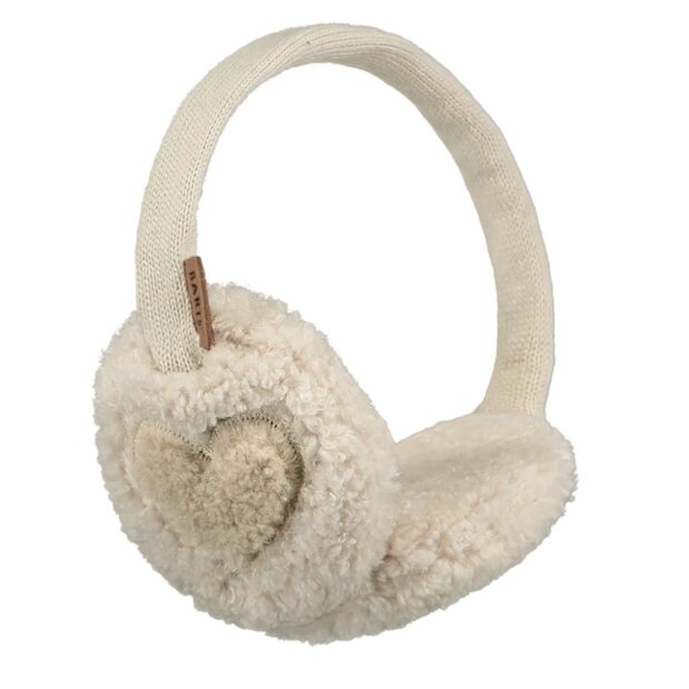 Barts Bozzie Earmuffs Teddy Ohrenschützer Herzchen cream