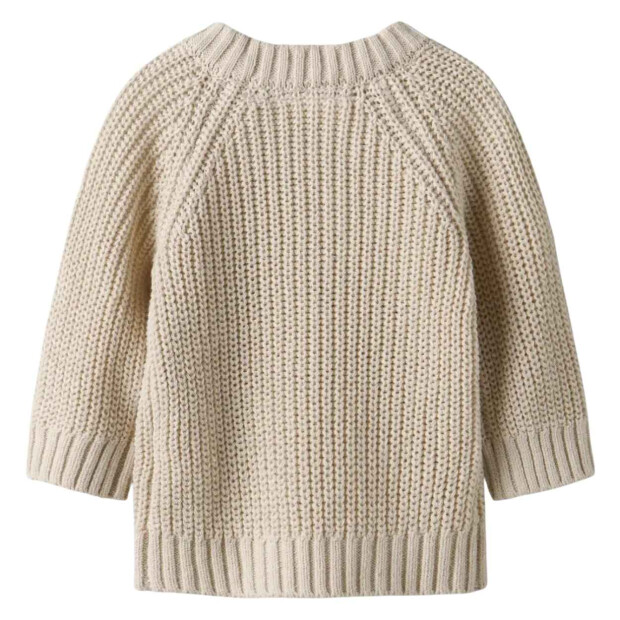 Lil Atelier Weihnachten Strickpullover -  Santa Baby Turtledove