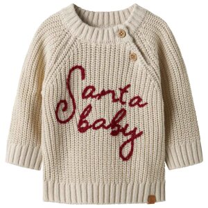 Lil Atelier Weihnachten Strickpullover -  Santa Baby...