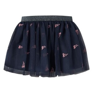 name it Tüllrock Schleifen blau - Navy Blazer BOW