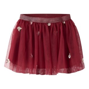 name it Weihnachten Tüllrock Rentier rot - Red...