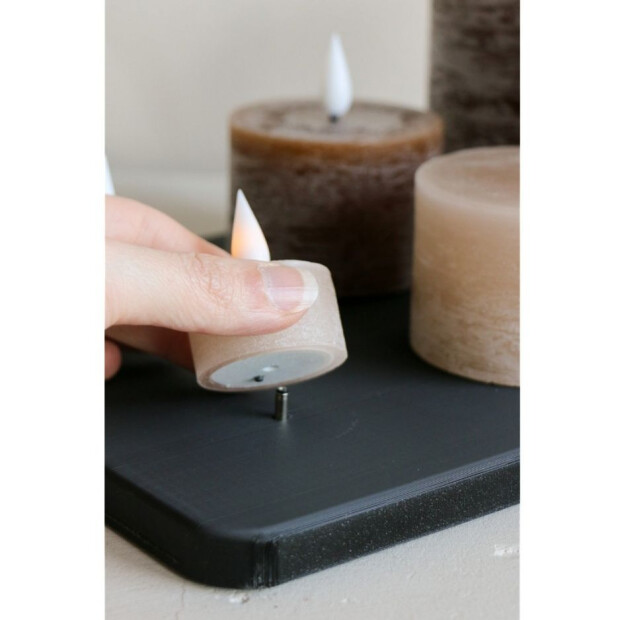 Bridgewater Candle Company LED Kerzenzubehör Charging Base L Schwarz (ohne Kerzen)