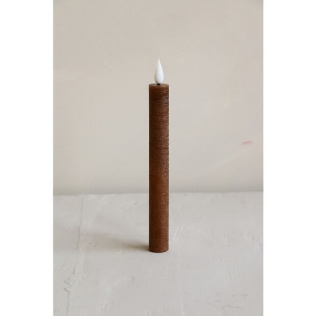 Bridgewater Candle Company 2er Set LED Stabkerzen Recharge - 330 Dunkelbraun
