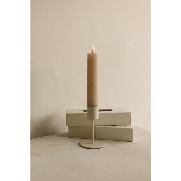 Bridgewater Candle Company 2er Set LED XL Stabkerzen Recharge - 150 Beige