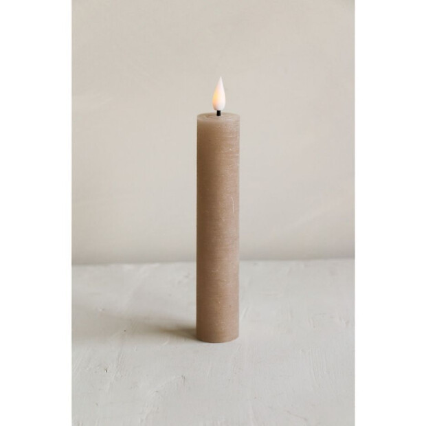 Bridgewater Candle Company 2er Set LED XL Stabkerzen Recharge - 150 Beige