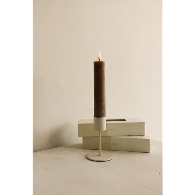Bridgewater Candle Company 2er Set LED XL Stabkerzen Recharge - 330 Dunkelbraun